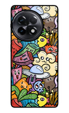 Veggie Doodle OnePlus 11R Glass Case