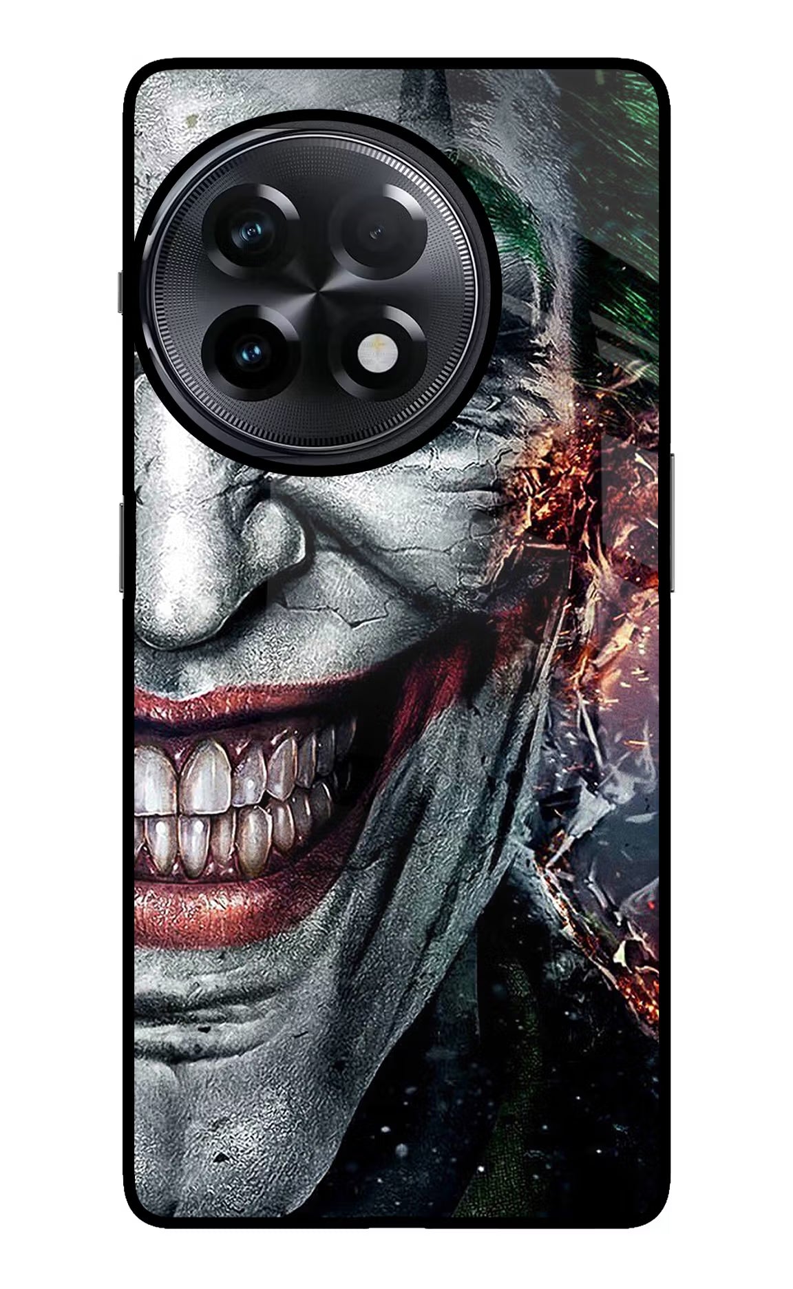 Joker Cam OnePlus 11R Glass Case Back Cover by Casekaro