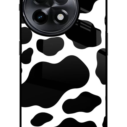 Cow Spots OnePlus 11R Glass Case