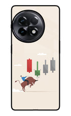 Bull Trading Momentum OnePlus 11R Glass Case