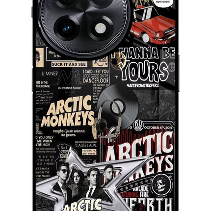 Arctic Monkeys OnePlus 11R Glass Case Back Cover by Casekaro