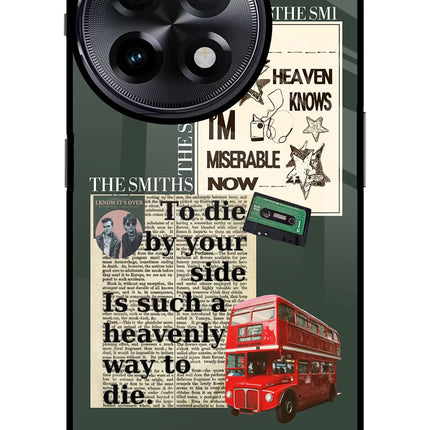 The Smiths OnePlus 11R Glass Case Back Cover by Casekaro