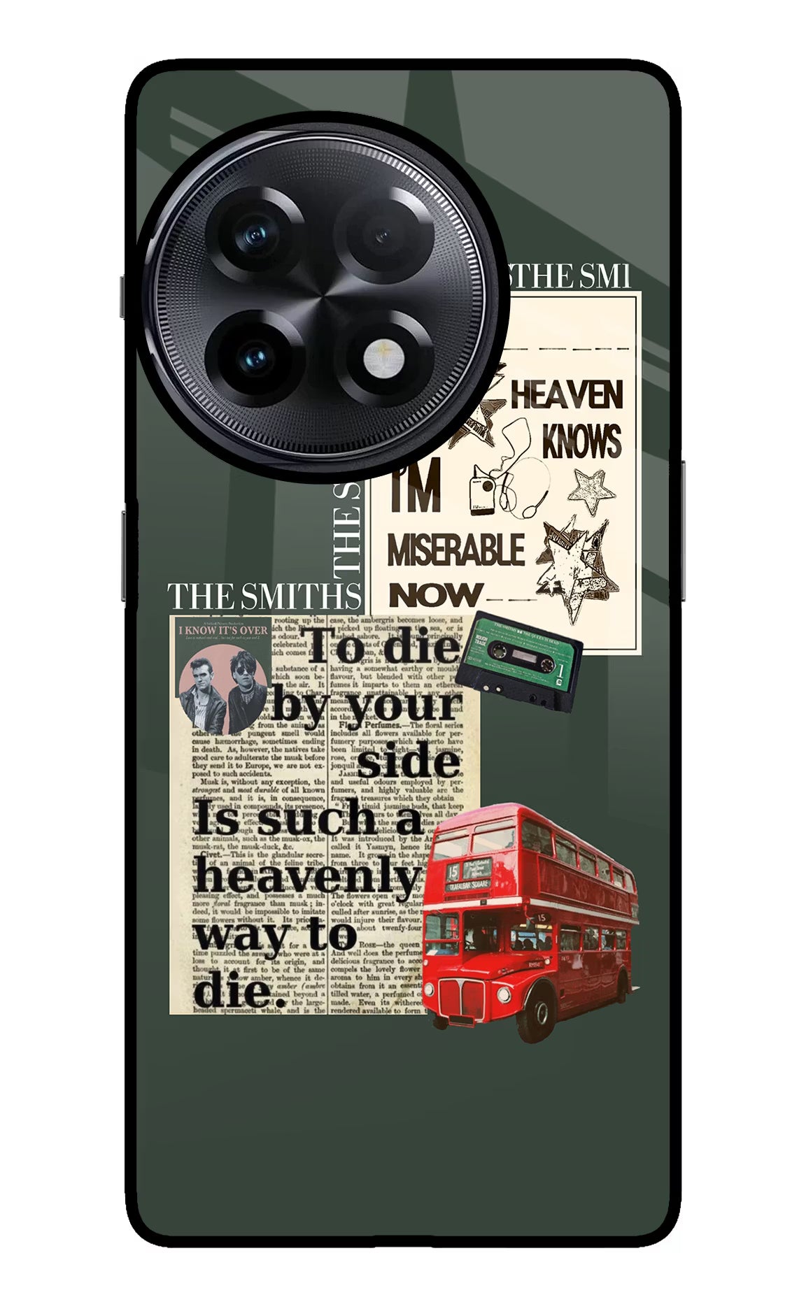 The Smiths OnePlus 11R Glass Case Back Cover by Casekaro