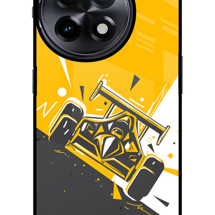 Track King OnePlus 11R Glass Case
