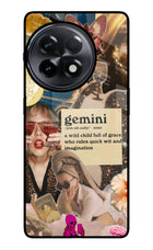 Gemini Zodiac OnePlus 11R Glass Case