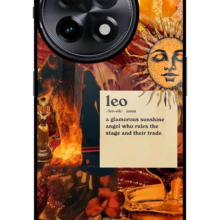 Leo Zodiac OnePlus 11R Glass Case