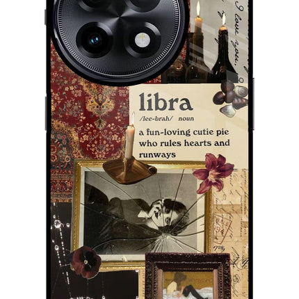 Libra Zodiac OnePlus 11R Glass Case