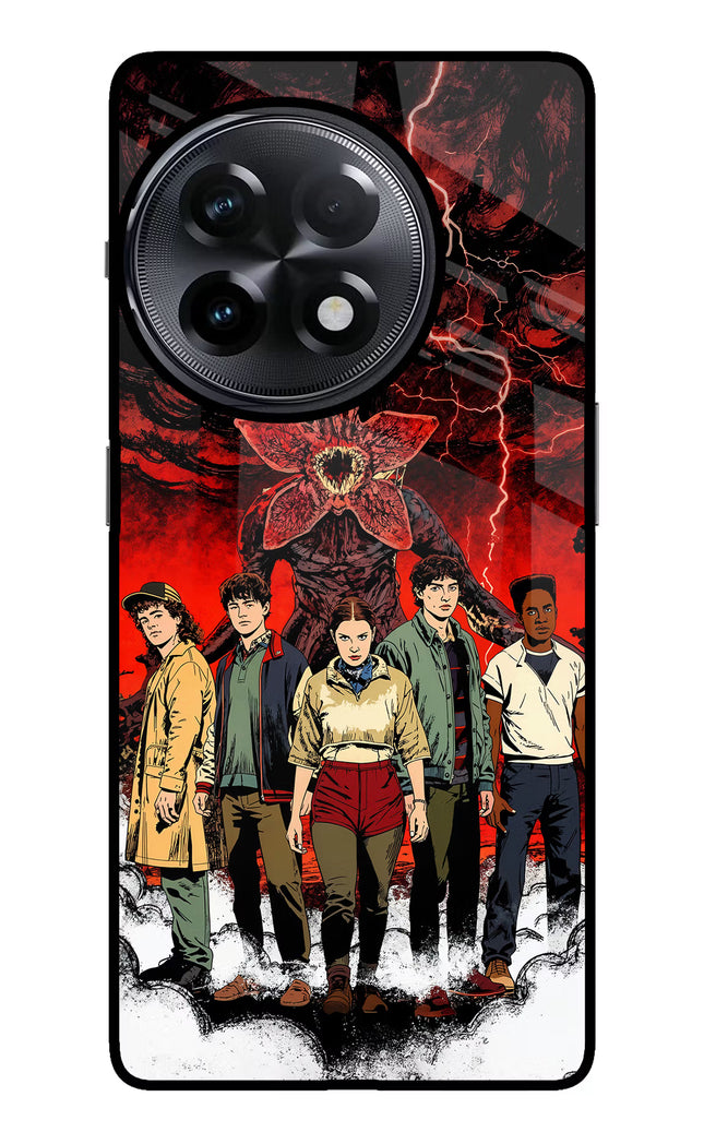 Ordinary Things Characters OnePlus 11R Glass Case