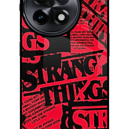 Ordinary Things OnePlus 11R Glass Case Back Cover by Casekaro