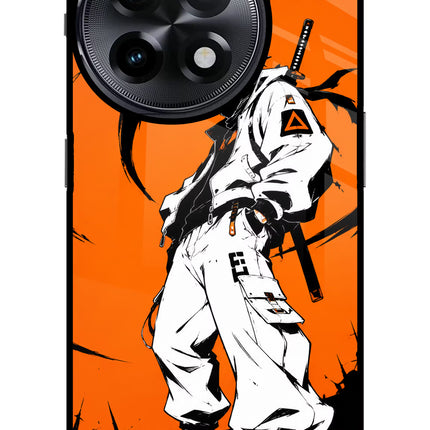 Street Samurai  OnePlus 11R Glass Case