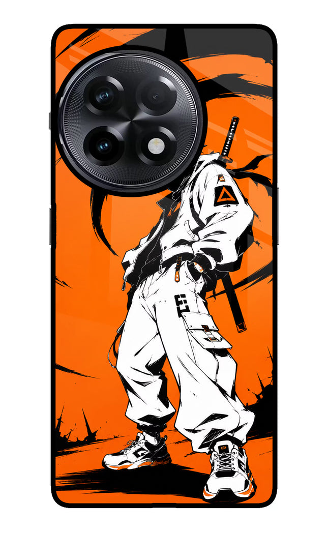 Street Samurai  OnePlus 11R Glass Case