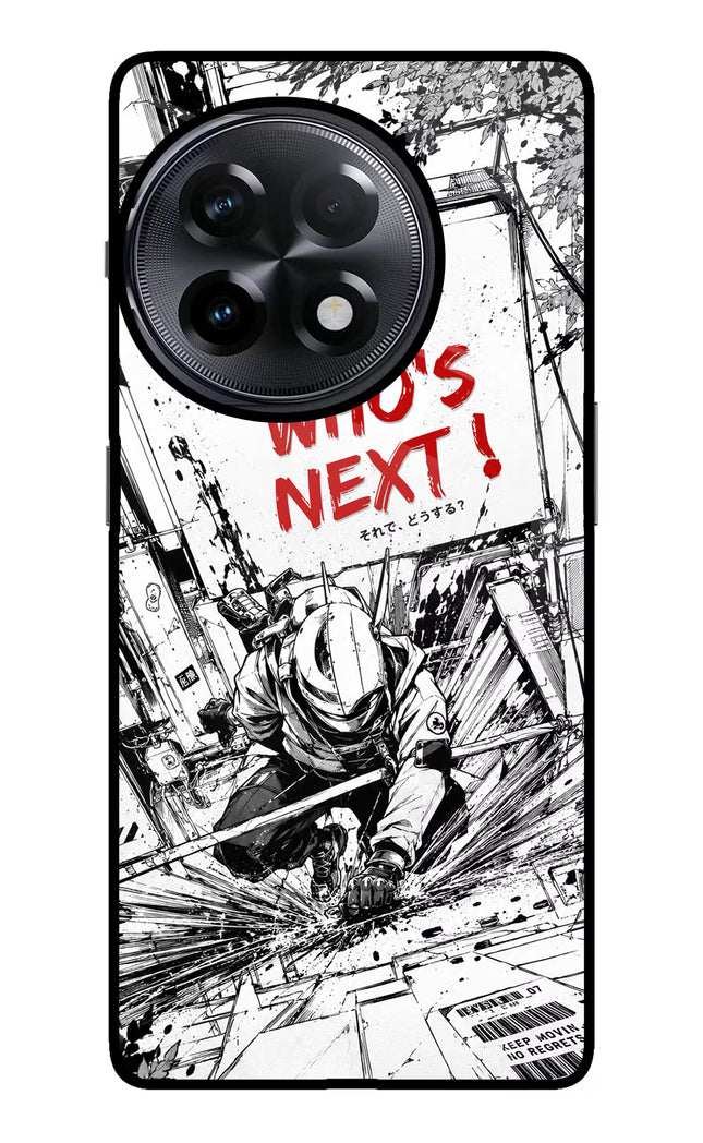 Who's Next OnePlus 11R Glass Case