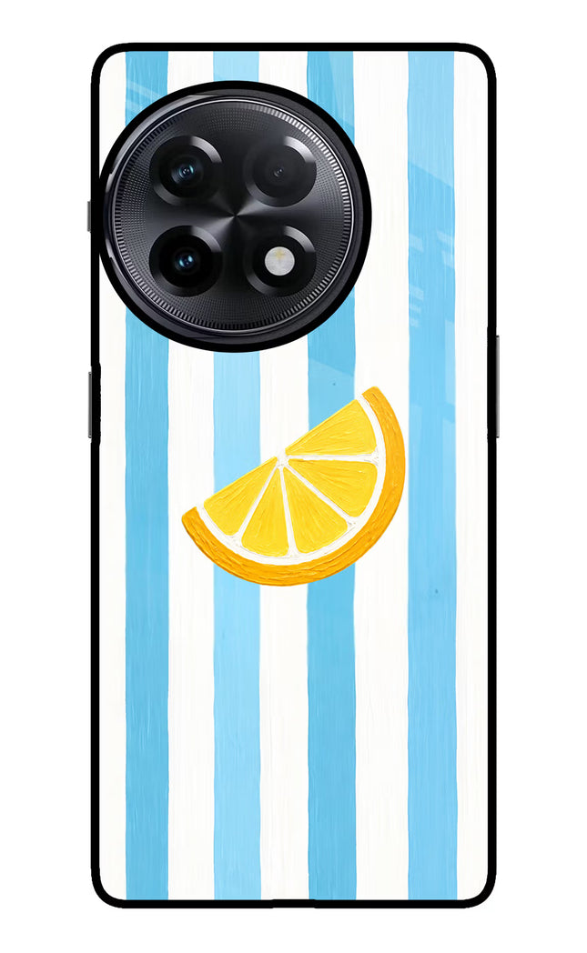 Summer Lemon OnePlus 11R Glass Case