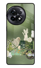 Aesthetic anime OnePlus 11R Glass Case