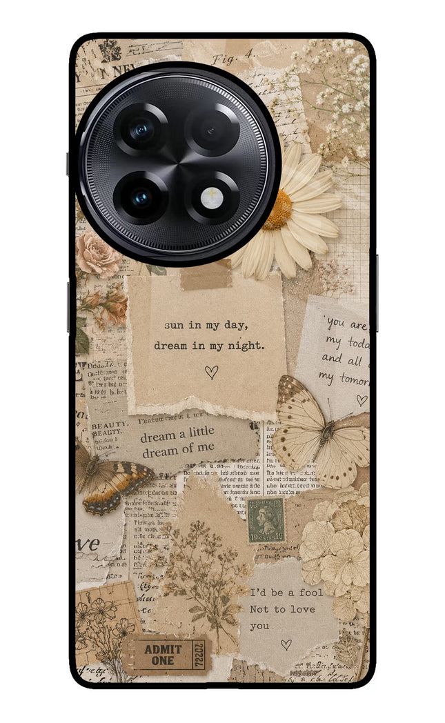 Vintage case OnePlus 11R Glass Case