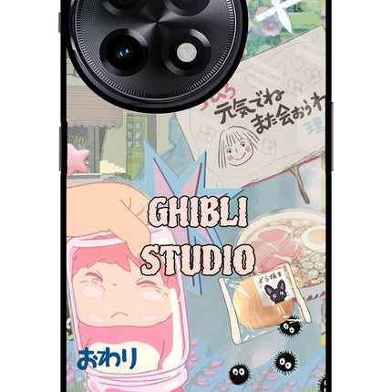 Studio Ghibli OnePlus 11R Glass Case