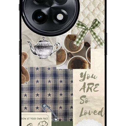 Cookie OnePlus 11R Glass Case Back Cover by Casekaro