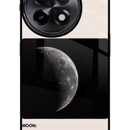 Moon Phase OnePlus 11R Glass Case