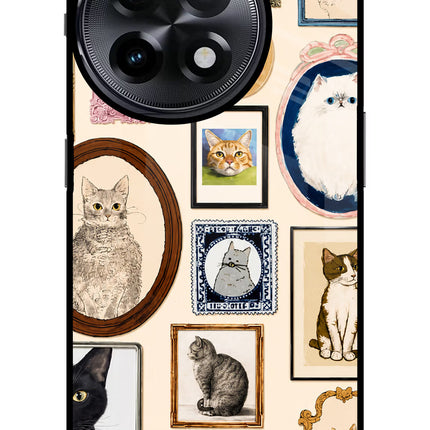 Mirror Cats OnePlus 11R Glass Case