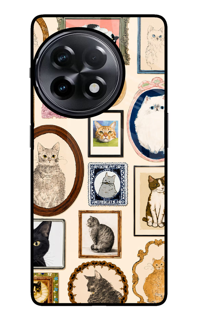 Mirror Cats OnePlus 11R Glass Case