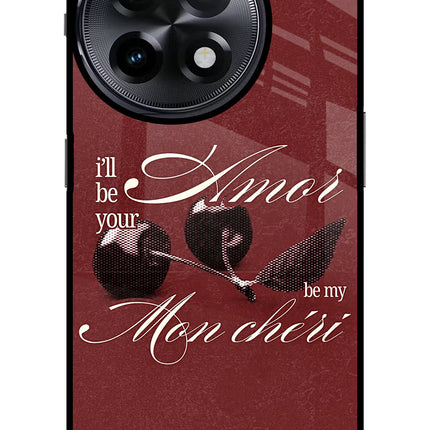 Velvet Cherry OnePlus 11R Glass Case