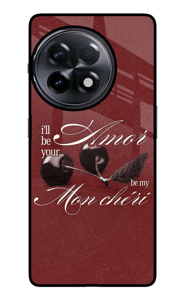Velvet Cherry OnePlus 11R Glass Case