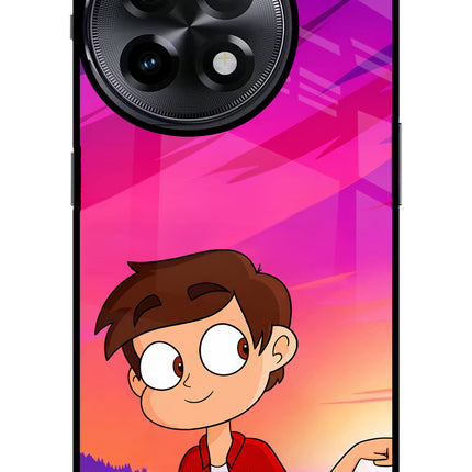 Marco Sunset OnePlus 11R Glass Case
