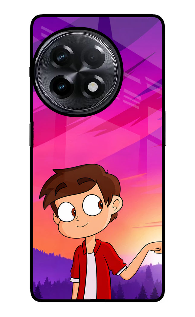 Marco Sunset OnePlus 11R Glass Case