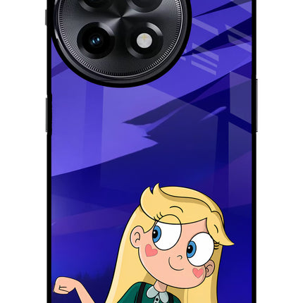 Star Glow OnePlus 11R Glass Case