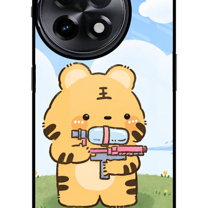 Tiger Treat OnePlus 11R Glass Case