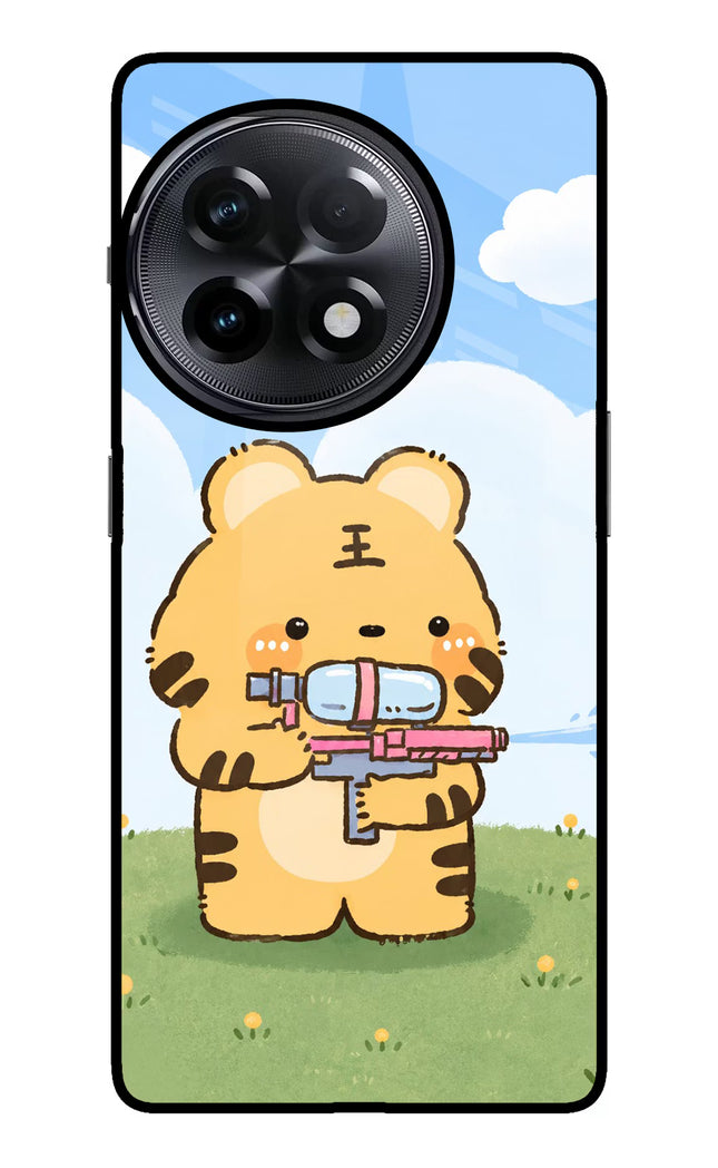 Tiger Treat OnePlus 11R Glass Case