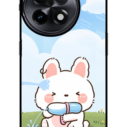 Bunny Treat OnePlus 11R Glass Case