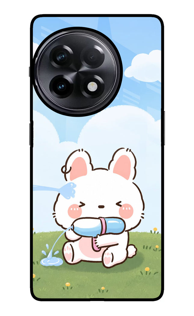 Bunny Treat OnePlus 11R Glass Case
