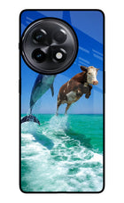 Dolphin vs Cow OnePlus 11R Glass Case