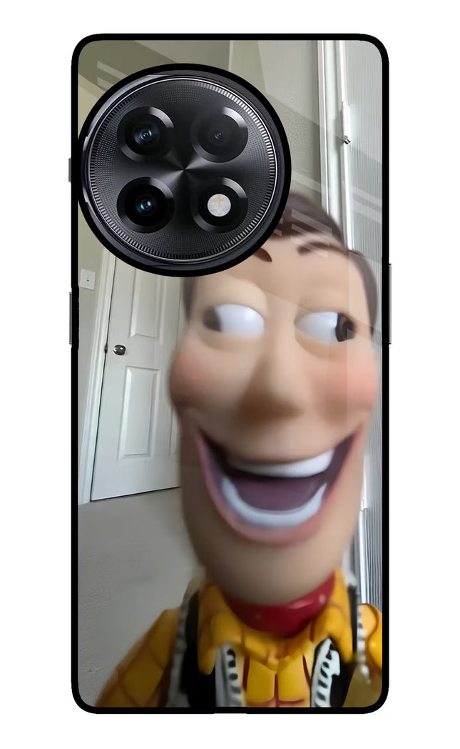 Side Eye Woody OnePlus 11R Glass Case