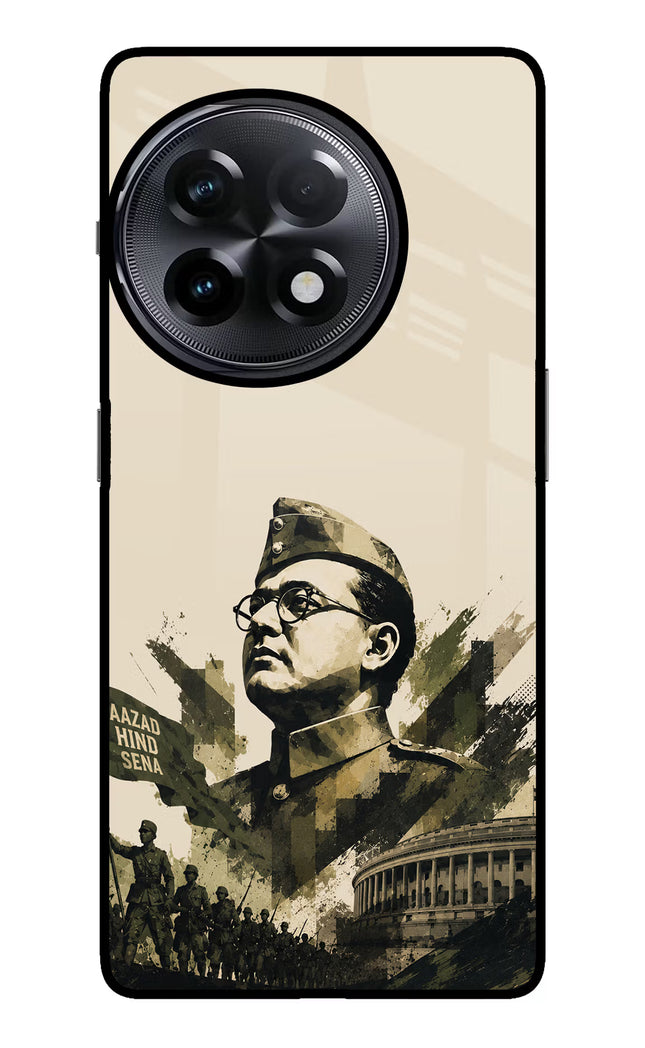 Netaji Rising OnePlus 11R Glass Case