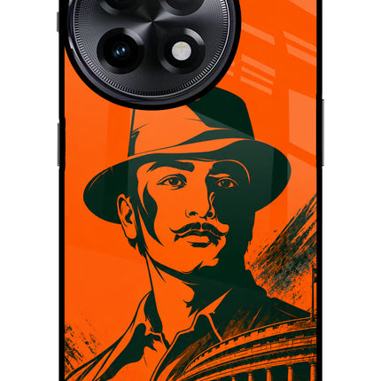 Bhagat Singh Legacy OnePlus 11R Glass Case