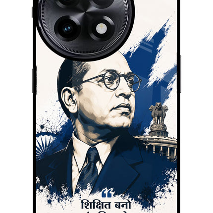 Dr. Ambedkar Visionary OnePlus 11R Glass Case