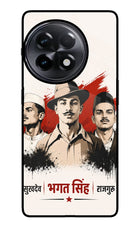 Bhagat Singh Trio OnePlus 11R Glass Case