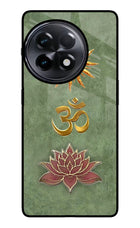 Om & Lotus OnePlus 11R Glass Case