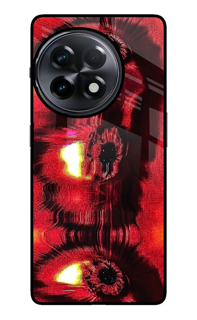 Fire Eye OnePlus 11R Glass Case