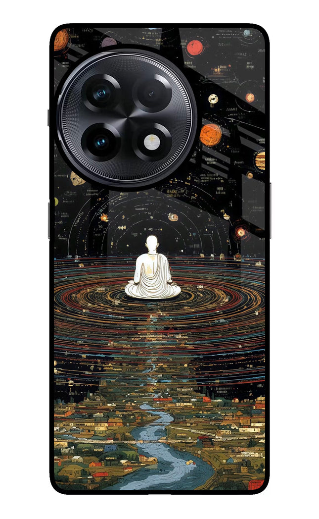 Space Monk OnePlus 11R Glass Case