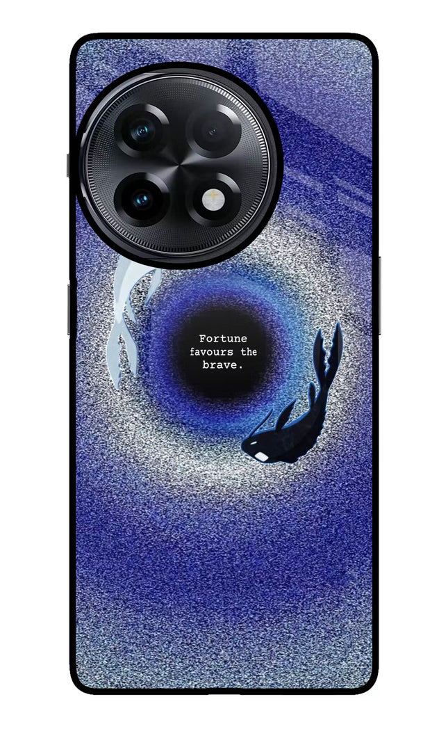 Dark Koi OnePlus 11R Glass Case