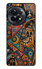 Folk Print OnePlus 11R Glass Case