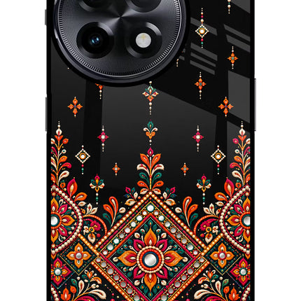 Noir Mehfil OnePlus 11R Glass Case