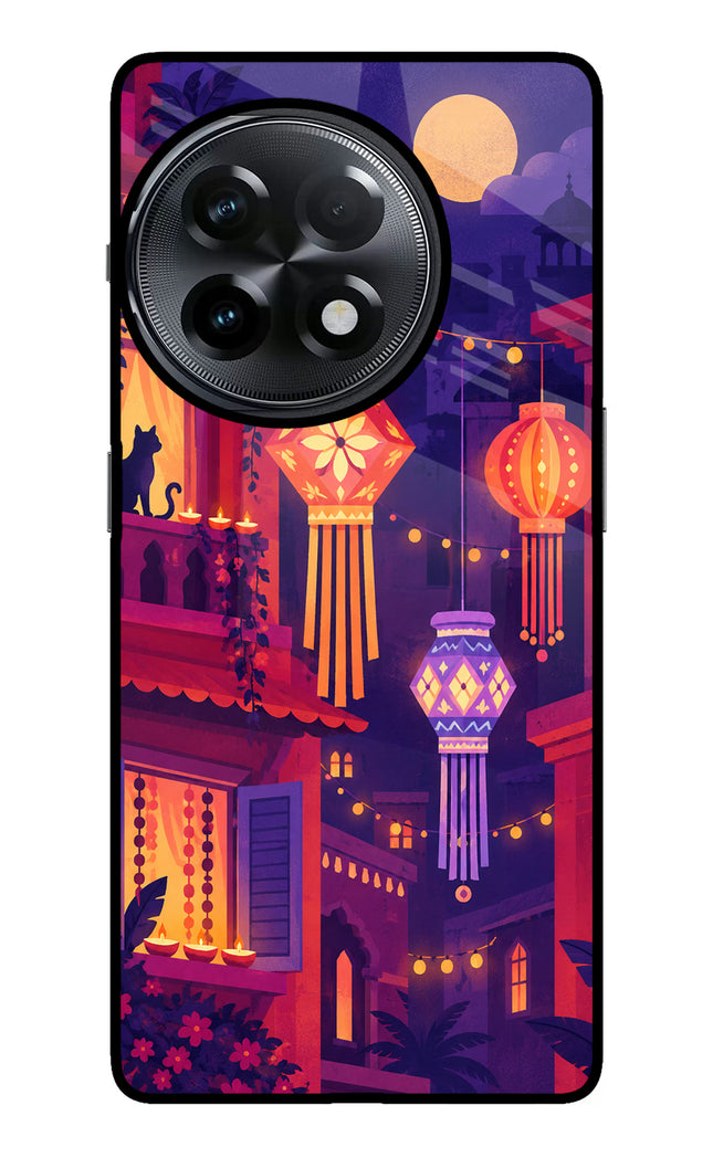 Lantern Lane OnePlus 11R Glass Case