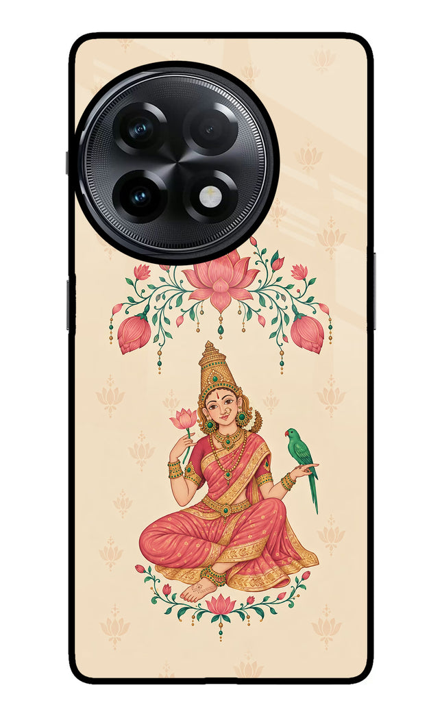 Goddess Lakshmi OnePlus 11R Glass Case