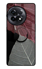 Leaf Pattern OnePlus 11R Glass Case