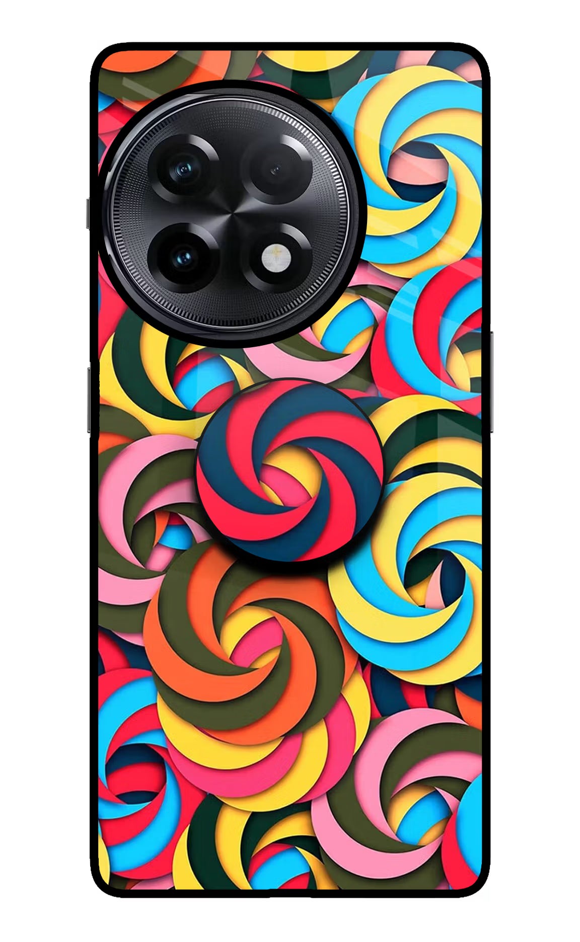 Spiral Pattern OnePlus 11R Pop Case by Casekaro