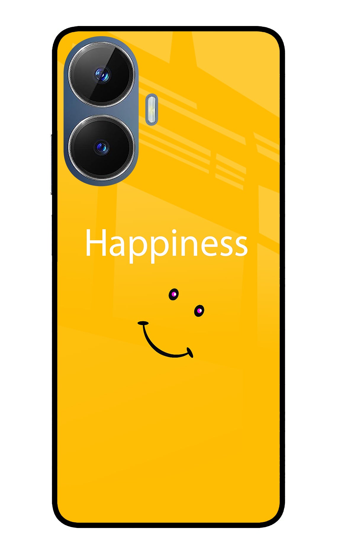 Happiness With Smiley Realme C55/N55 Back Cover
